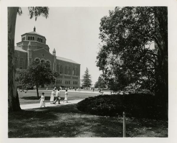 Exterior view of Powell Library