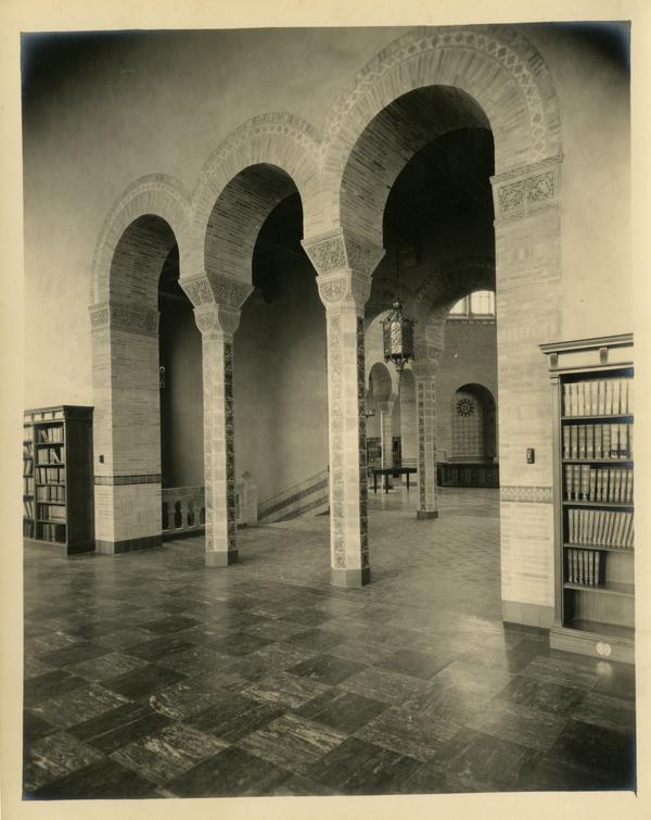 Interior view of Powell Library