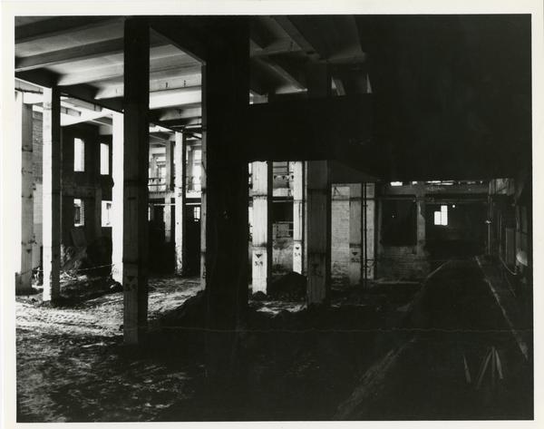 Renovation of Powell Library, 1992