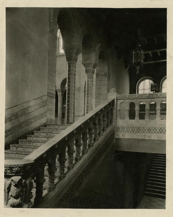 Stairwell of Powell Library