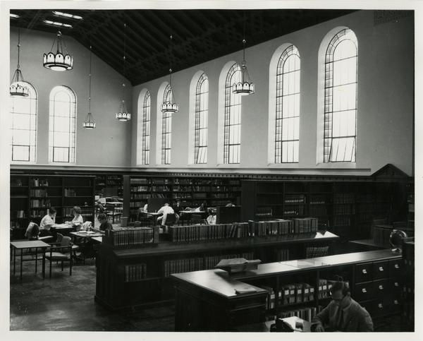 Powell Library reading room