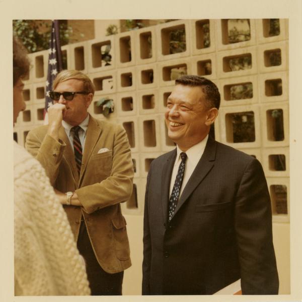 Al Hicks and George James, October 4, 1968