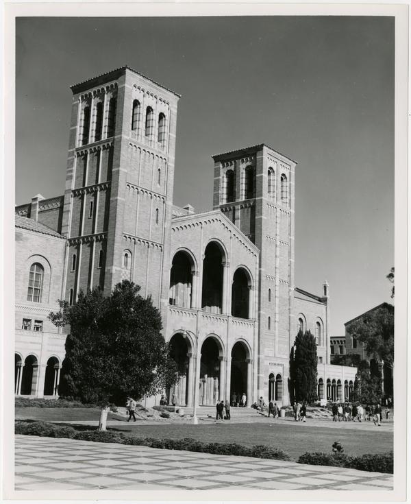 View of Royce Hall, January 6, 1965