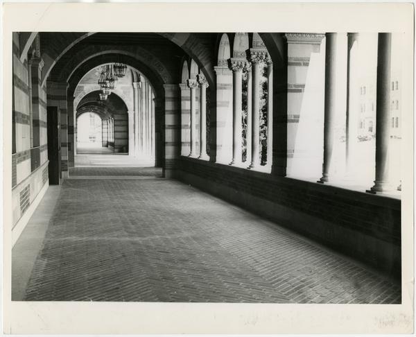 View of Royce Hall arcade