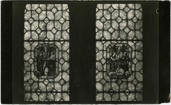 Royce Hall stained glass windows, ca. 1929