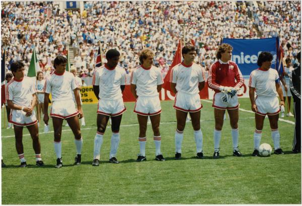 1986 FIFA World Cup All-Star Game soccer team, July 1986