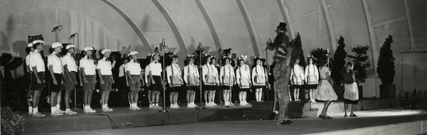 Spring Sing at Hollywood Bowl, ca. 1963