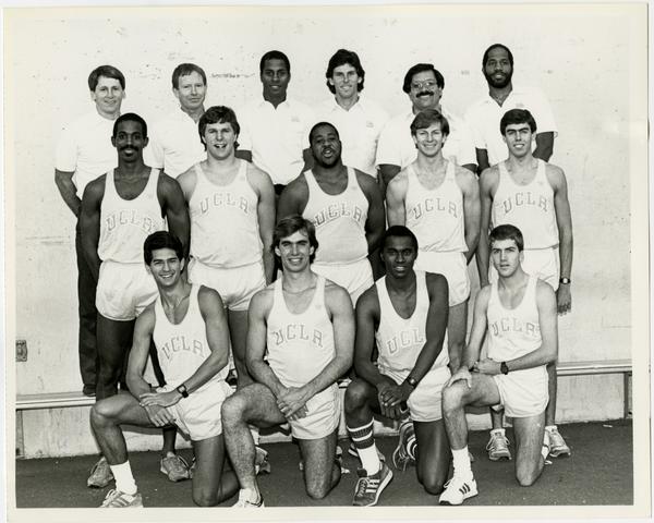 UCLA track team, ca. 1985