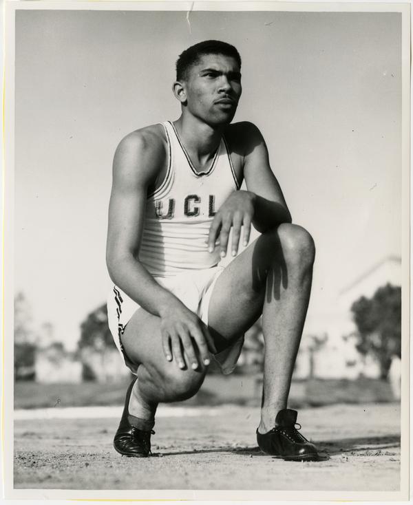 UCLA track team member, George Brown
