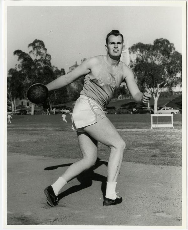 Ron Drummond 1956 Captain and NCAA discus champion