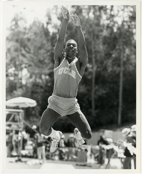 Senior UCLA Track team member, Darryl Taylor