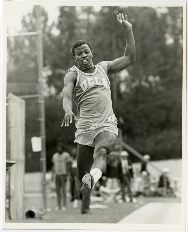UCLA long jumper, Ron Taylor