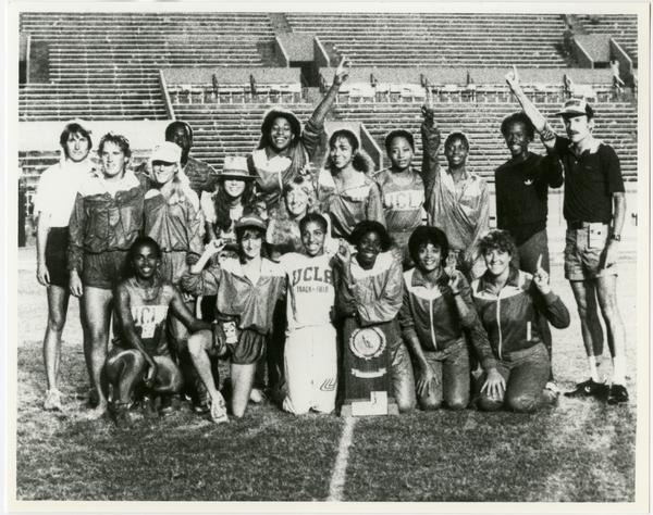 UCLA Women's 1983 NCAA championship track and field team