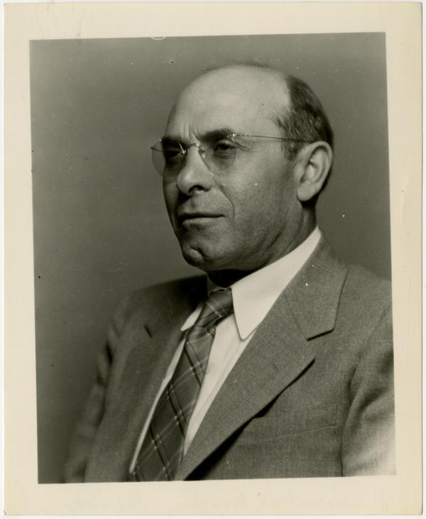 Portrait of Dr. Constantine Panunzio, Sociology Department