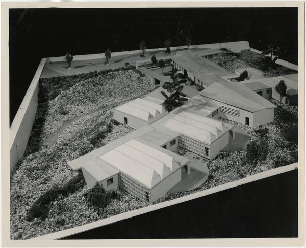 University Elementary School architectural model