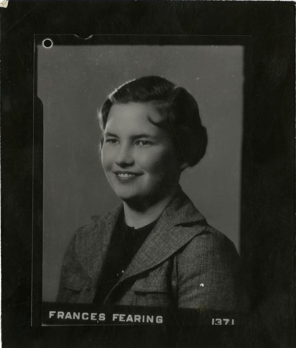 Portrait of Frances Fearing