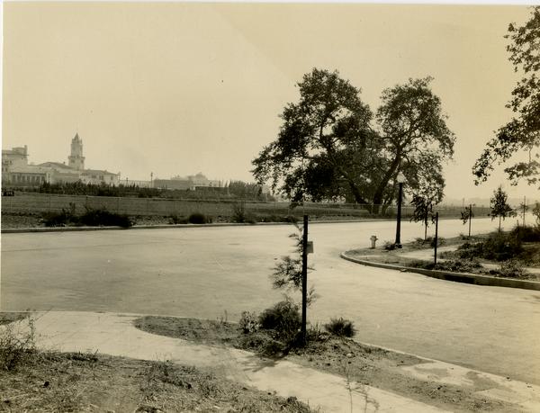 View of Subtropical Horticulture tract from northwest corner, ca. October 1929