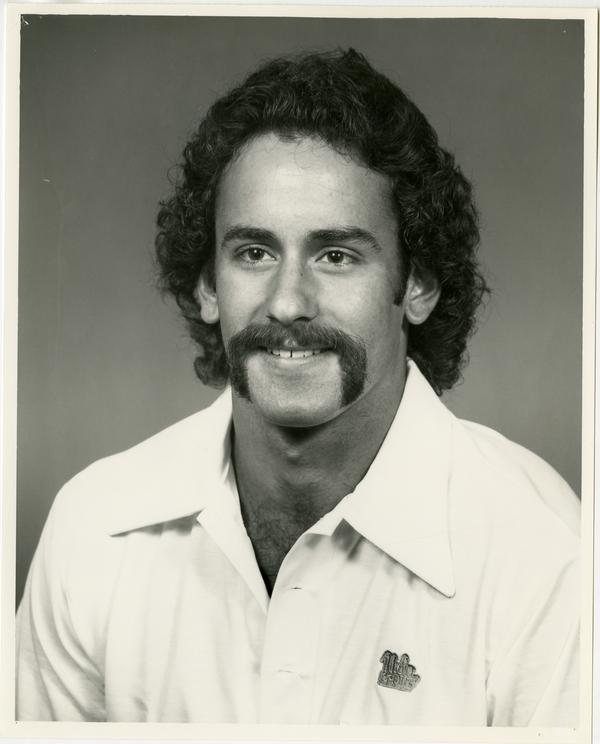 Portrait of swim team member, Gary Gray