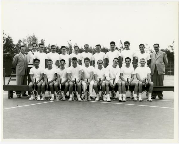 UCLA's 1950 NCAA championship tennis team