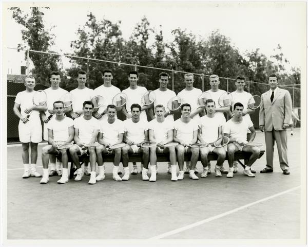 UCLA's 1952 NCAA championship tennis team