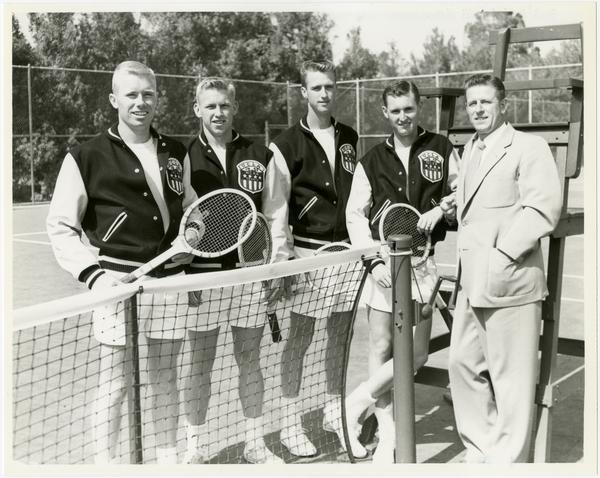 UCLA's 1953 NCAA championship tennis team