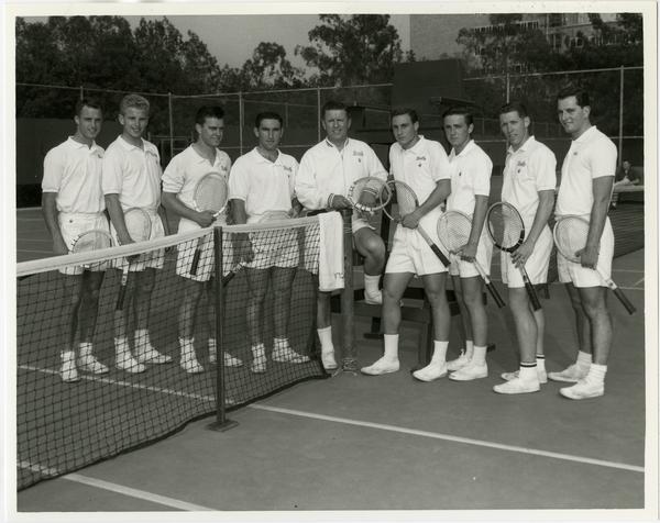UCLA's 1960 NCAA championship tennis team