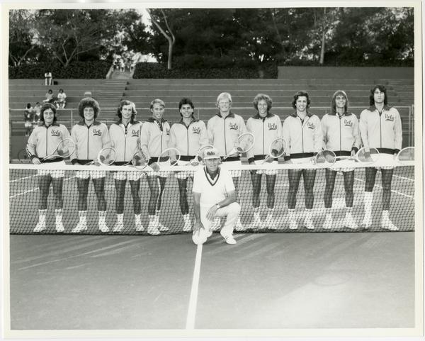 UCLA's 1975 NCAA championship tennis team