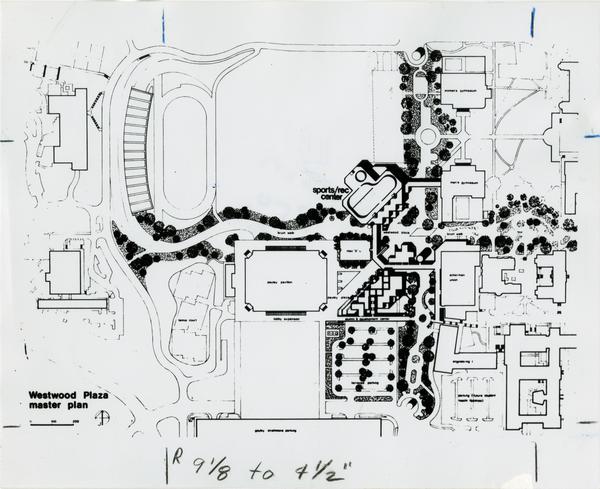 Master plan of Westwood Plaza