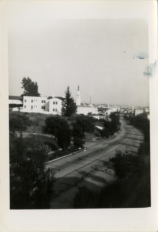 Looking toward town, June 1943