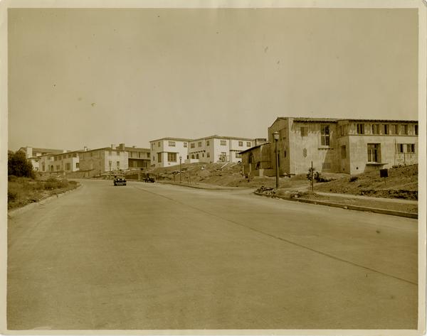 View of Hilgard Avenue, ca. 1930