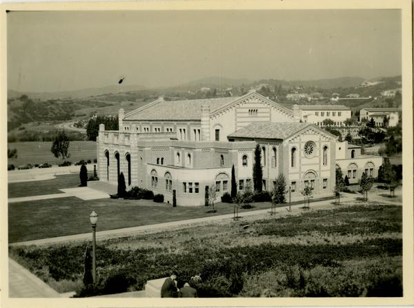 Exterior view of Women's Gymnasium, ca. 1937