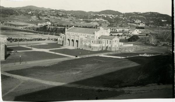 View of Women's Gymnasium, later named Kaufman Hall, ca. 1932