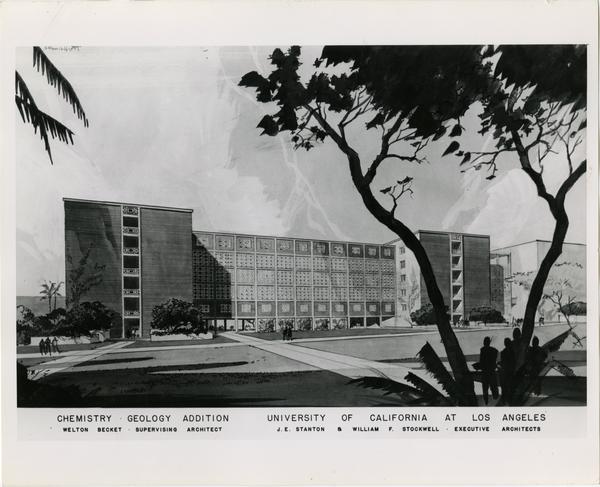 Architectural rendering of Young Hall