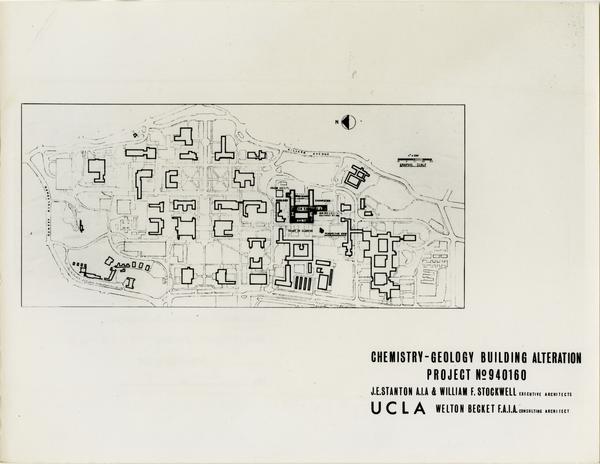 Campus map with Young Hall alteration