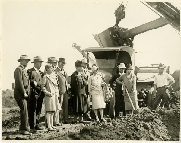 Campus Groundbreaking, October 1926