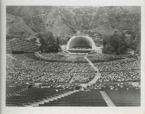 Commencement at Hollywood Bowl, n.d.