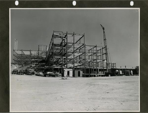 Construction for the UCLA medical center, c. 1951