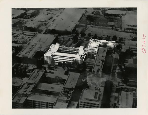 Aerial view of UCLA Medical Center