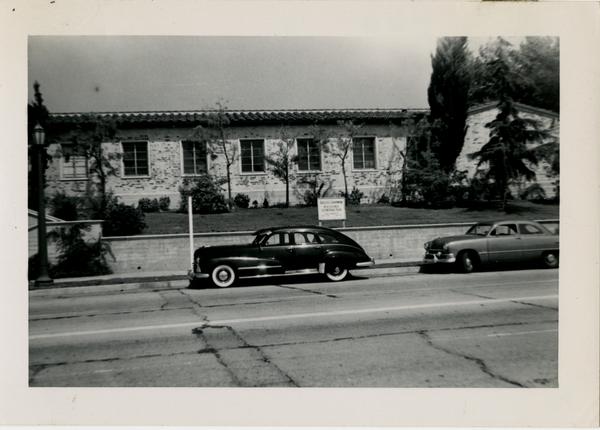 View of reconverted Religious Conference Building, September 15, 1951