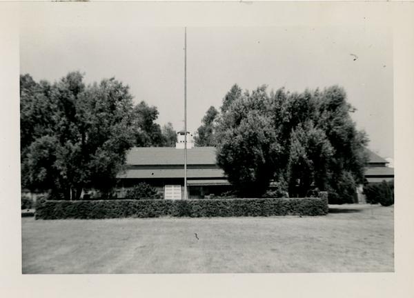 View of reconverted Westwood Women's Club, September 15, 1951