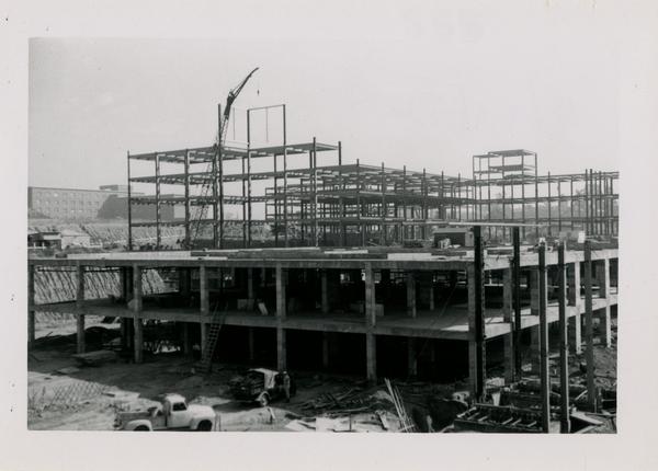 UCLA Medical Center during construction, September 20, 1952