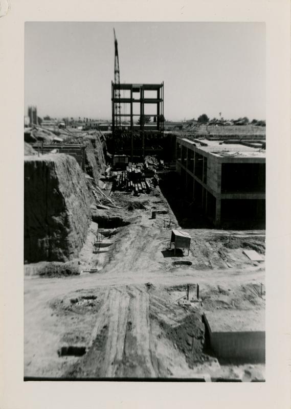 UCLA Medical Center during construction, May 10, 1952