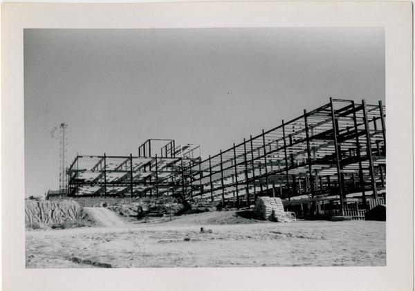 UCLA Medical Center during construction, December 14, 1952