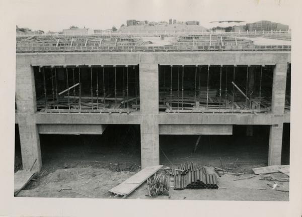 Looking south at UCLA Medical Center during construction, May 31, 1952