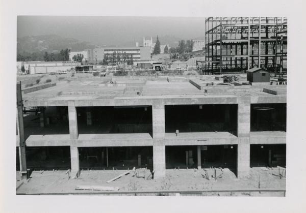 UCLA Medical Center during construction, October 5, 1952