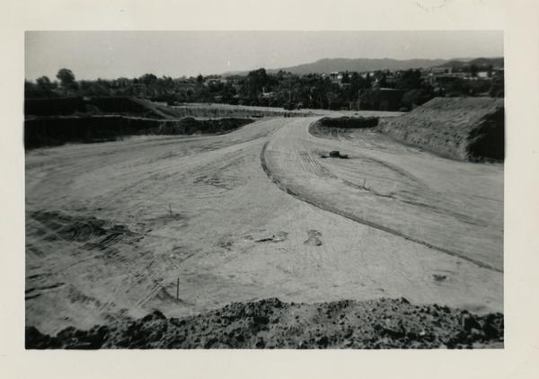 Looking west at UCLA Medical Center during construction, October 7, 1951