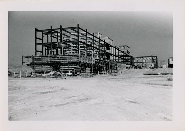 UCLA Medical Center during construction, October 5, 1952