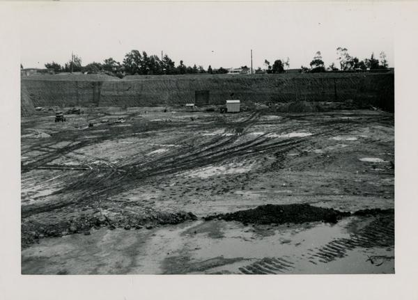 Looking east at UCLA Medical Center during construction, November 22, 1951