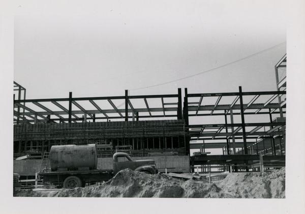 UCLA Medical Center during construction, November 1, 1952