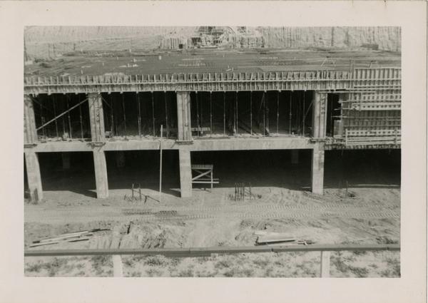 Looking north at UCLA Medical Center during construction, March 29, 1952
